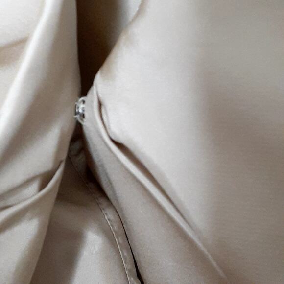 Doncaster Collection Jacket Topper 100% Silk Size 6 Lightweight Adjustable Cuffs - Picture 7 of 8